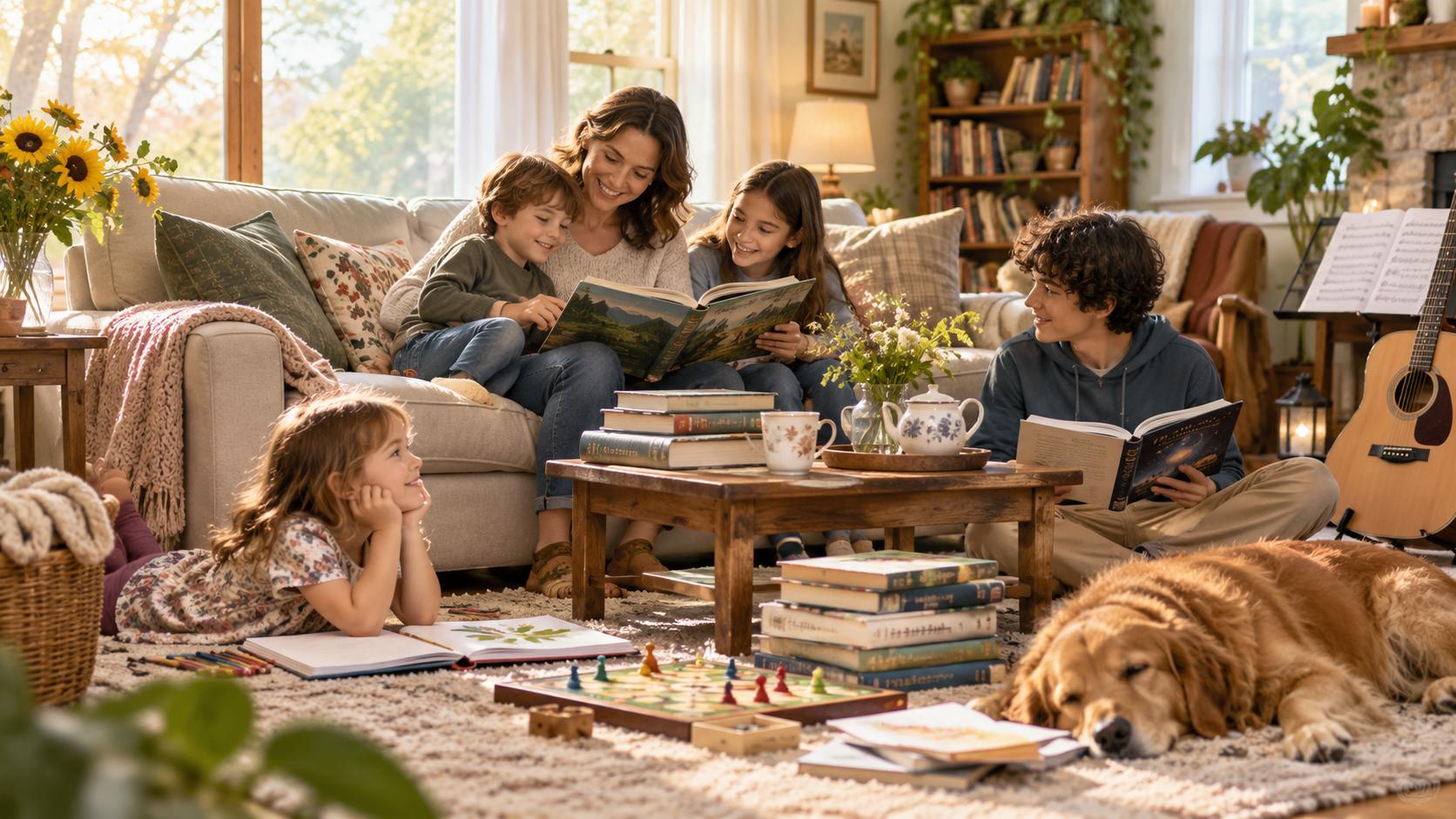 The Library of the Home
