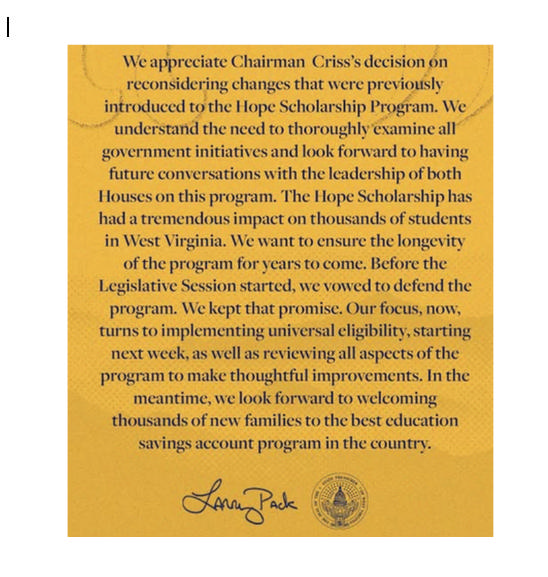 WVCEA Legislative Update 2-27-2026