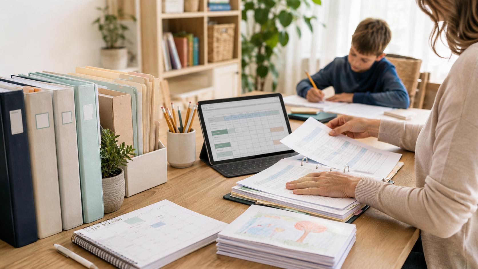 Conquer the Homeschool Paper Trail